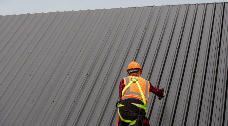 Professional metal roof installation services in Ashford, WA